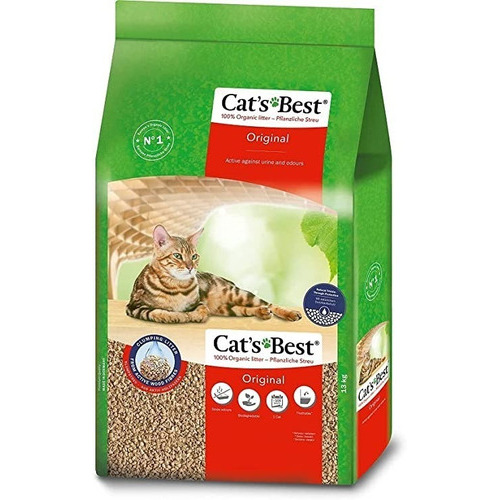 Arena para Gato Cats Best Biodegradable 4.3 Kg de 10 Litros