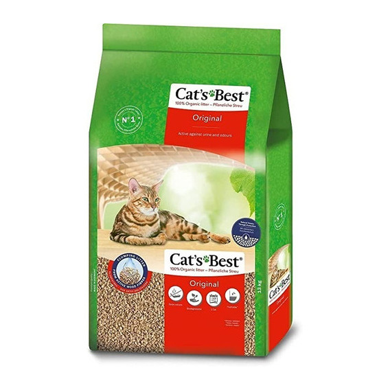 Arena para Gato Cats Best Biodegradable 4.3 Kg de 10 Litros