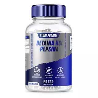 Suplemento En Comprimidos Pluri Pharma  Pepsina Betaína Hcl En Frasco De 100ml