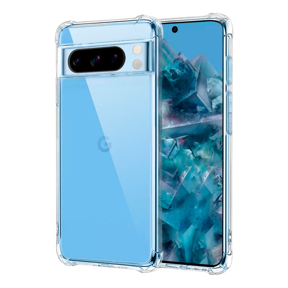 Forro Estuche Protector Transparente Para Google Pixel 8 Pro 5g 2023 Optimus Technology 