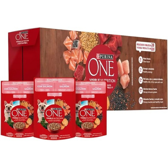 Caja De Alimento Para Perro One Super Food 24 Piezas