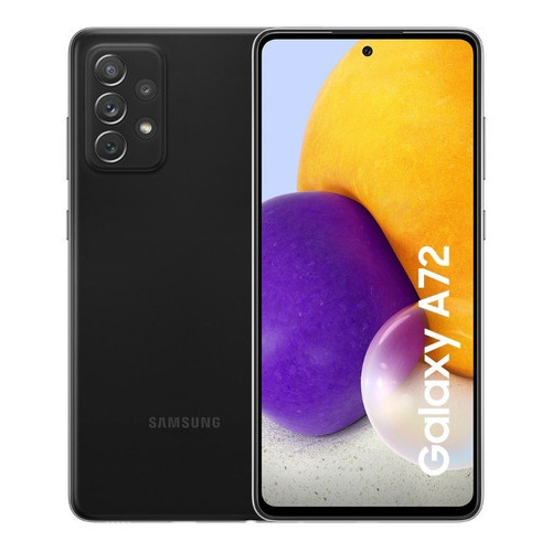 Samsung Galaxy A72 128 GB negro asombroso 6 GB RAM