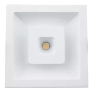 Elegante Cupula = Panel Led Cuadrada 23w 2 Tonos Calido Frio Color Blanco