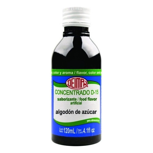 Concentrado De Algodón De Azúcar 120ml, Marca Deiman.