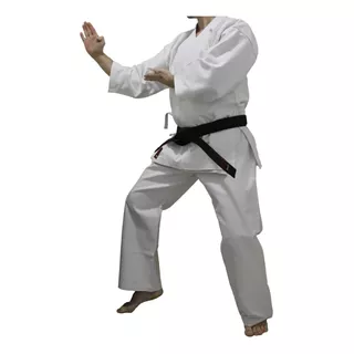 Uniforme De Karate Kaizen Liviano - Aikido + Cinto Blanco