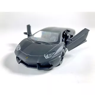 Lamborghini Aventador Lp 700-4 Negro 1:38 Kinsmart