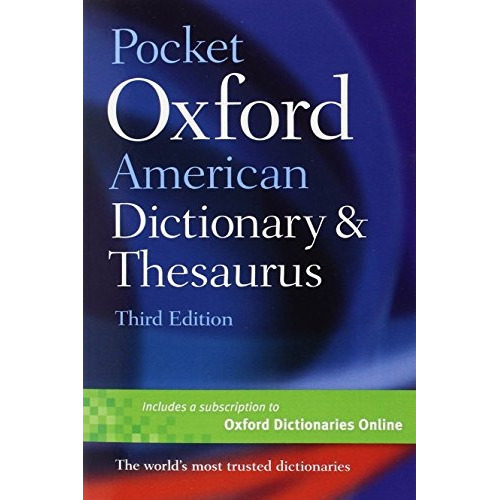 Pocket Oxford American Dictionary & Thesaurus: Pocket Oxford American Dictionary & Thesaurus, De Oxford University Press. Editorial Oxford Univ Pr, Tapa Blanda, Edición 2010 En Inglés, 2010
