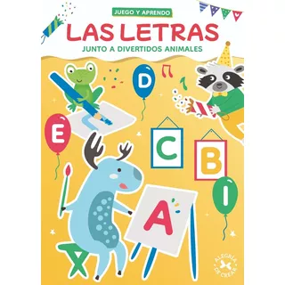 Libro Didáctico Para Niños Aprender Letras Con Animales