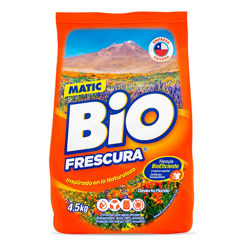 Biofrescura Detergente En Polvo Desierto Florido 4.5kg