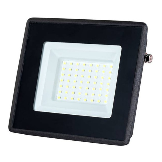 Pack X6 Foco Reflector 50w Led Exterior Ip65 Con Sec
