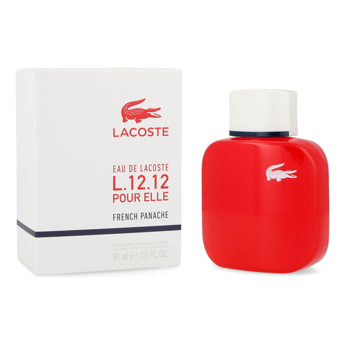 Lacoste L.12.12 French Panache Eau de toilette 90 ml para  mujer