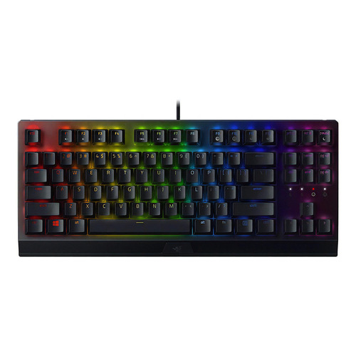 Teclado Gamer Razer Blackwidow V3 Tkl Qwerty Green Con Rgb