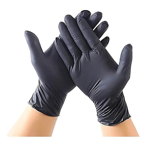 Guantes De Nitrilo Negro Kramer Tallas S , M, L ® X 100 Unds