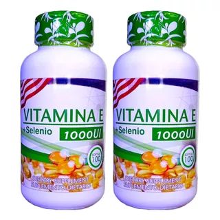 Vitamina E De 1000 Iu 200 Cápsulas - Unidad a $245