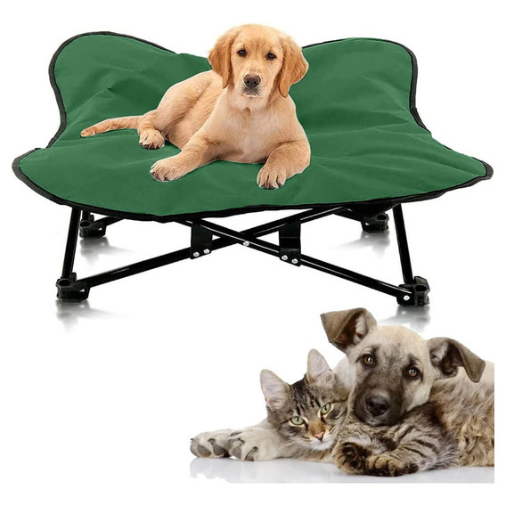 Cama Catre Elevada Perro Mascota Gato Cuna Plegable Portátil