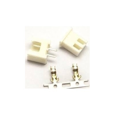 Lote 50 X Conector Xh2.54 Hembra 2pin  Pitch 2.54mm Itytarg