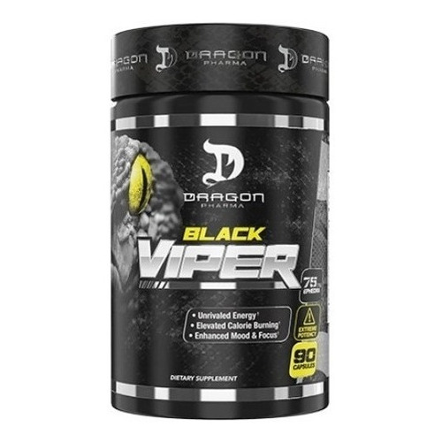 Black Viper Quemador De Grasas 90caps 