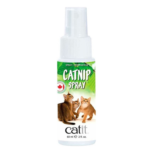 Catit Catnip Spray Para Gatos 60 Ml Color Blanco