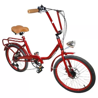 Bicicleta Modelo Monareta Vintage Aro 20 Retrô Freio A Disco