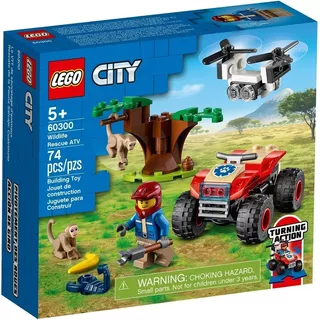 Lego City 60300 Rescate De Vida Silvestre Original