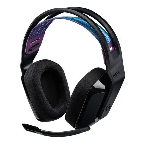 Auriculares Inalámbricos Logitech G535 Lightspeed Acuario Color Black