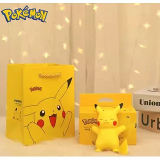 Pikachu Pokémon Led Luminária Abajur Infantil + Nota Fiscal