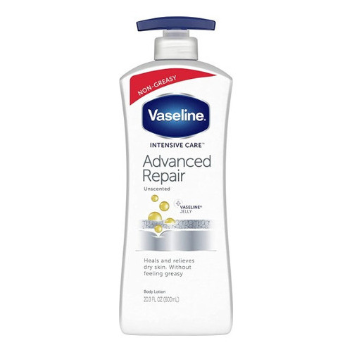  Crema Corporal Vaseline Advanced Repair 600ml