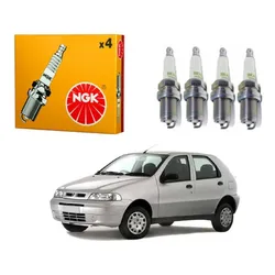  Jogo Velas Ngk Palio 1.5 8v 2001 A 2004