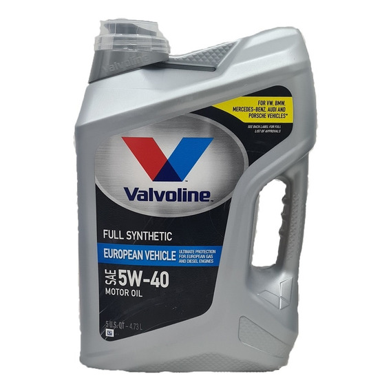 Aceite 5w40 Sintético 4.73 Litros Valvoline Usa