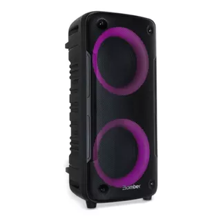 Alto-falante Bomber Beatbox 400 Portátil Com Bluetooth Preto 