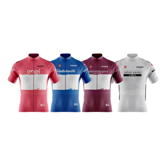 Jersey Ciclismo Ruta Mtb Giro Italia Manga Corta Nacional