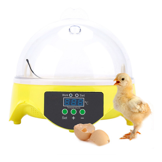 Miniincubadora Digital De Patos Con Capacidad Para 7 Huevos
