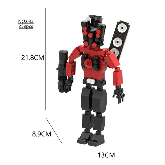 Compatible Con Los Bloques De Construcción De Inodoros Lego Cantidad De Piezas 633