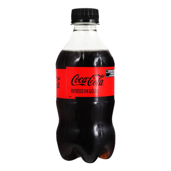 18 Pack Refresco Cola Sin Azucar Coca Cola 355 Ml