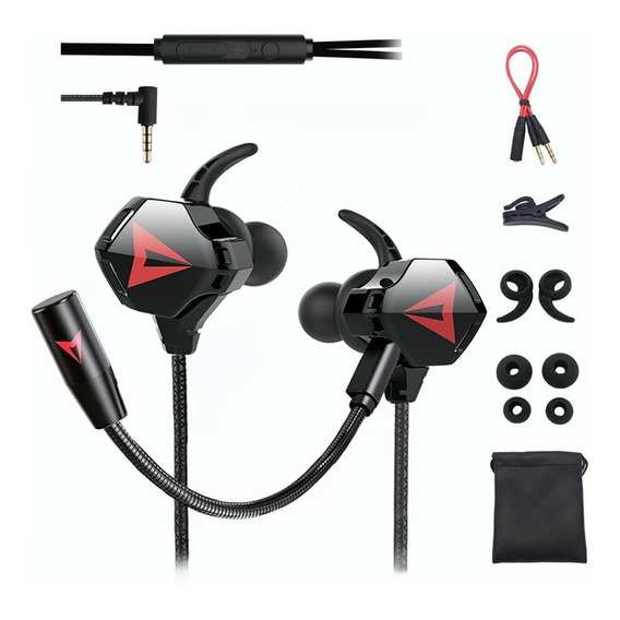 Audífonos in-ear gamer Bcs BCS-10036 negro