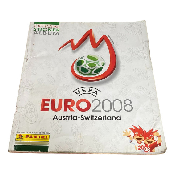 Album Euro 2008 Uefa Panini 100% Lleno