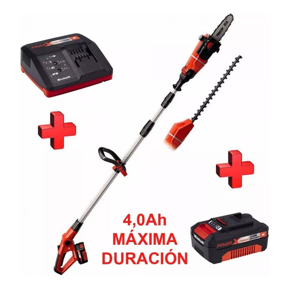 Podador Cortacerco Inalambrico Einhell + Bateria + Cargador