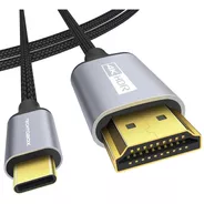 Cable Adaptador - Usb-c A Hdmi 2.0 - 4k 60hz 180cm Ideal Mac