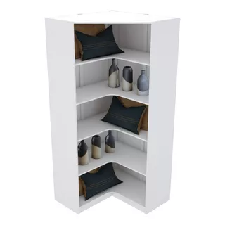 Prateleira Encaixada Mundi Móveis Closet M502.b Branco Fosco - 200cm X 220cm X 45cm E 15mm De Espessura