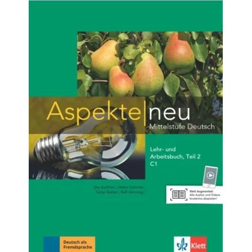 Aspekte Neu C1 Tail 2 - Lehrbuch + Arbeitsbuch + Audio Cd