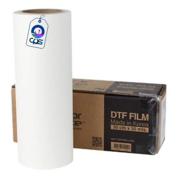 Película Para Dtf De 30cm X 100m Color Make