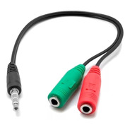 Cable Adaptador Sonido Para Celular Y Ps4 A Mic Y Auricular