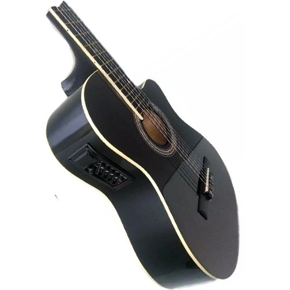 Guitarra Electroacústica Importada Ecualizador De 4 Bandas