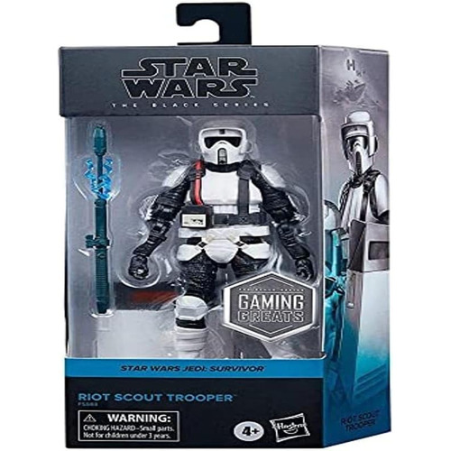 The Black Series Gaming Greats Riot Scout Trooper