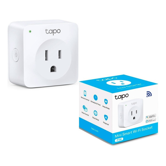 Enchufe Inteligente Tapo P100 Wifi Smart Plug 1 Und Tp-link