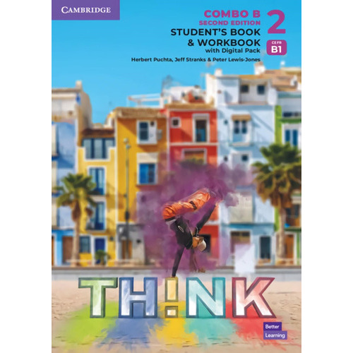 Think 2ed 2 Combo B, De Puchta, Herbert. Editorial Cambridge Univ.press En Inglés