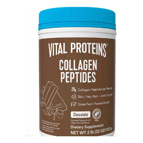 Vital Proteins Collageno Peptides, Chocolate, 923 G Sabor Chocolate