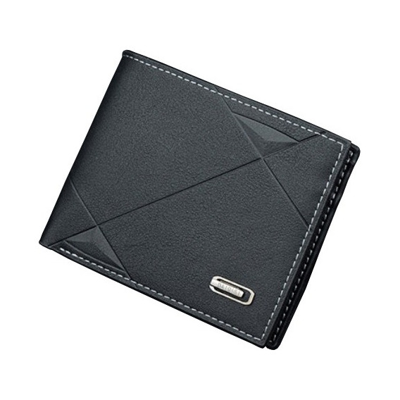 Billetera Elegante De Cuero Para Hombre Estilo Moderno