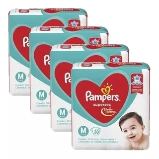 Fralda Pampers Sec Descartavel M Atacado Barata