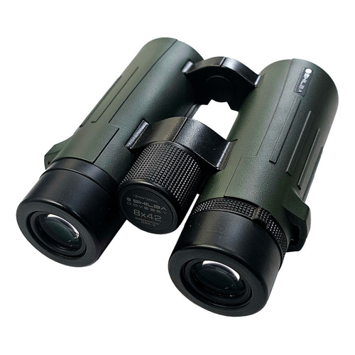 Binocular Shilba Odyssey 8x42 Sellado Nitrogeno Estuche Pr Color Verde oscuro